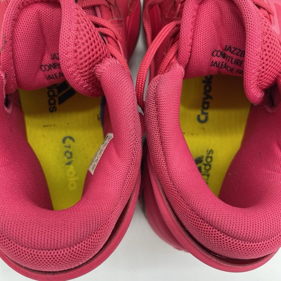 Adidas Mens 6 Womens 7 D.O.N. Crayola Jazzberry Jam Pink FW8750 High-Top ISSUE 2 - Picture 5 of 12